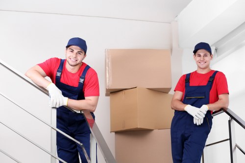Flexible man and van service handling a move in North London