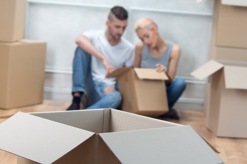 Packing and furniture handling for a Cricklewood home move