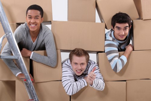 Commercial and residential moving van coverage around Cricklewood