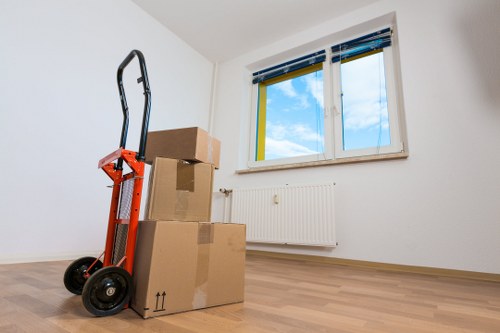 Organised unpacking support for a business move in Cricklewood
