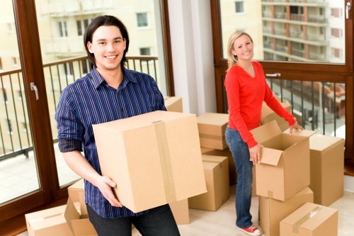 Van-based moving for small commercial jobs