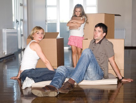 Van loading support for a Cricklewood move with furniture and boxes